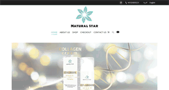 Desktop Screenshot of natural-star.com